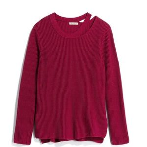 Cotton Emporium Deira Neck Cutout Pullover
